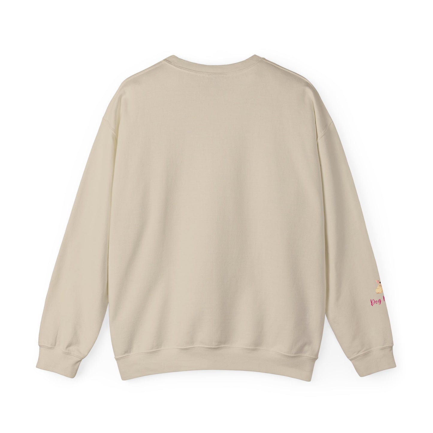 Dog Lover Heart Beat Paw Sweatshirt - Customizable Unisex Crewneck