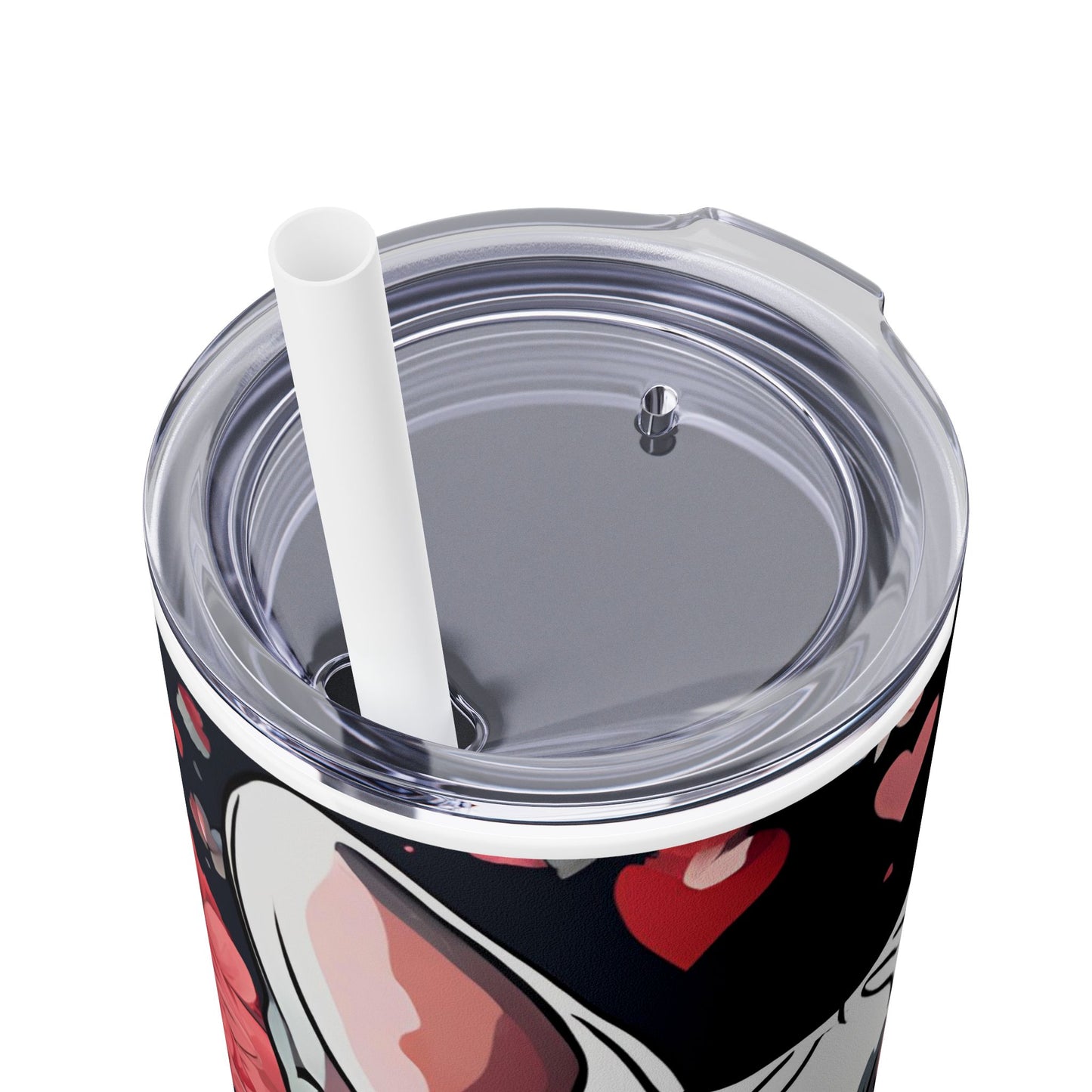 Skinny Tumbler - French Bulldog Valentine Gift