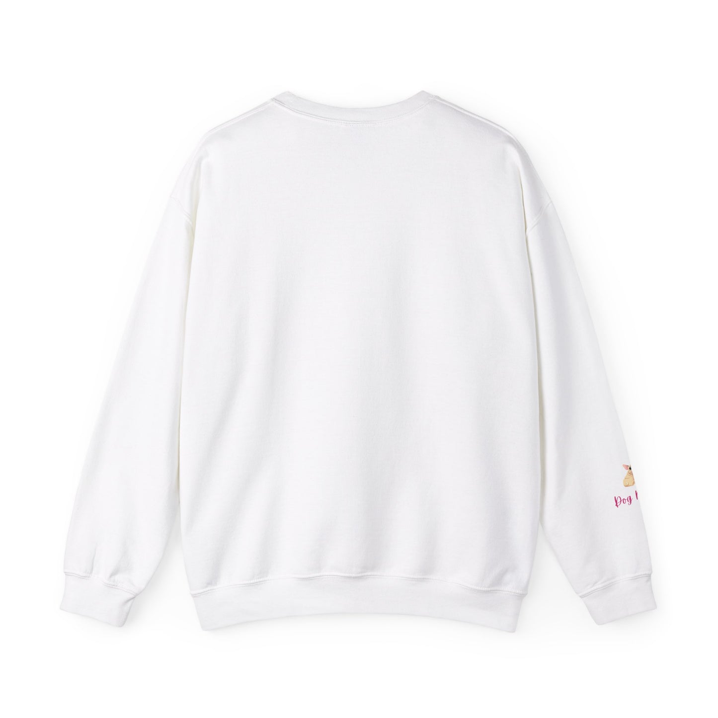 Dog Lover Heart Beat Paw Sweatshirt - Customizable Unisex Crewneck
