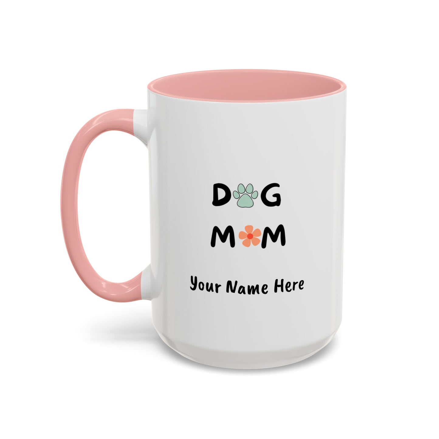 Customizable Dog Mom Coffee Mug (11, 15oz)