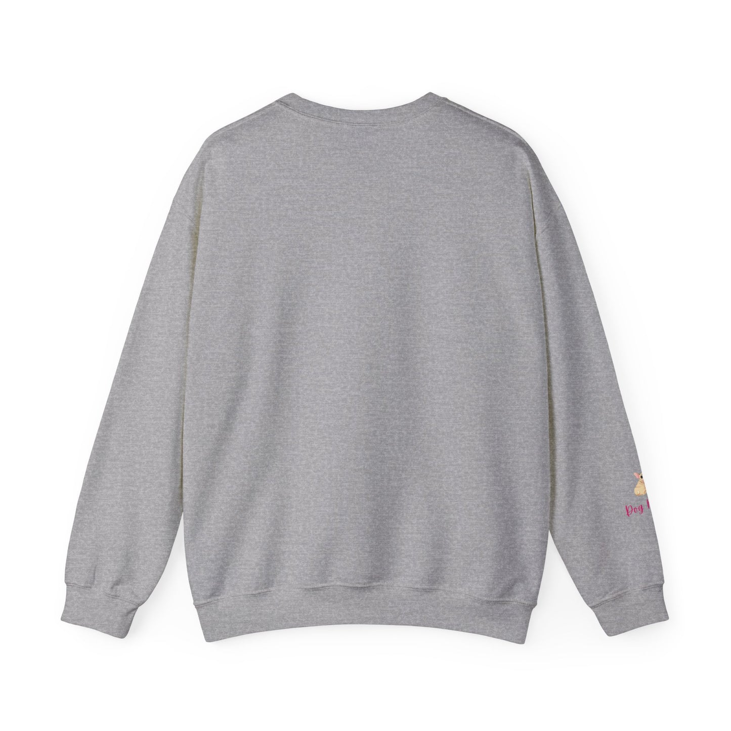 Dog Lover Heart Beat Paw Sweatshirt - Customizable Unisex Crewneck