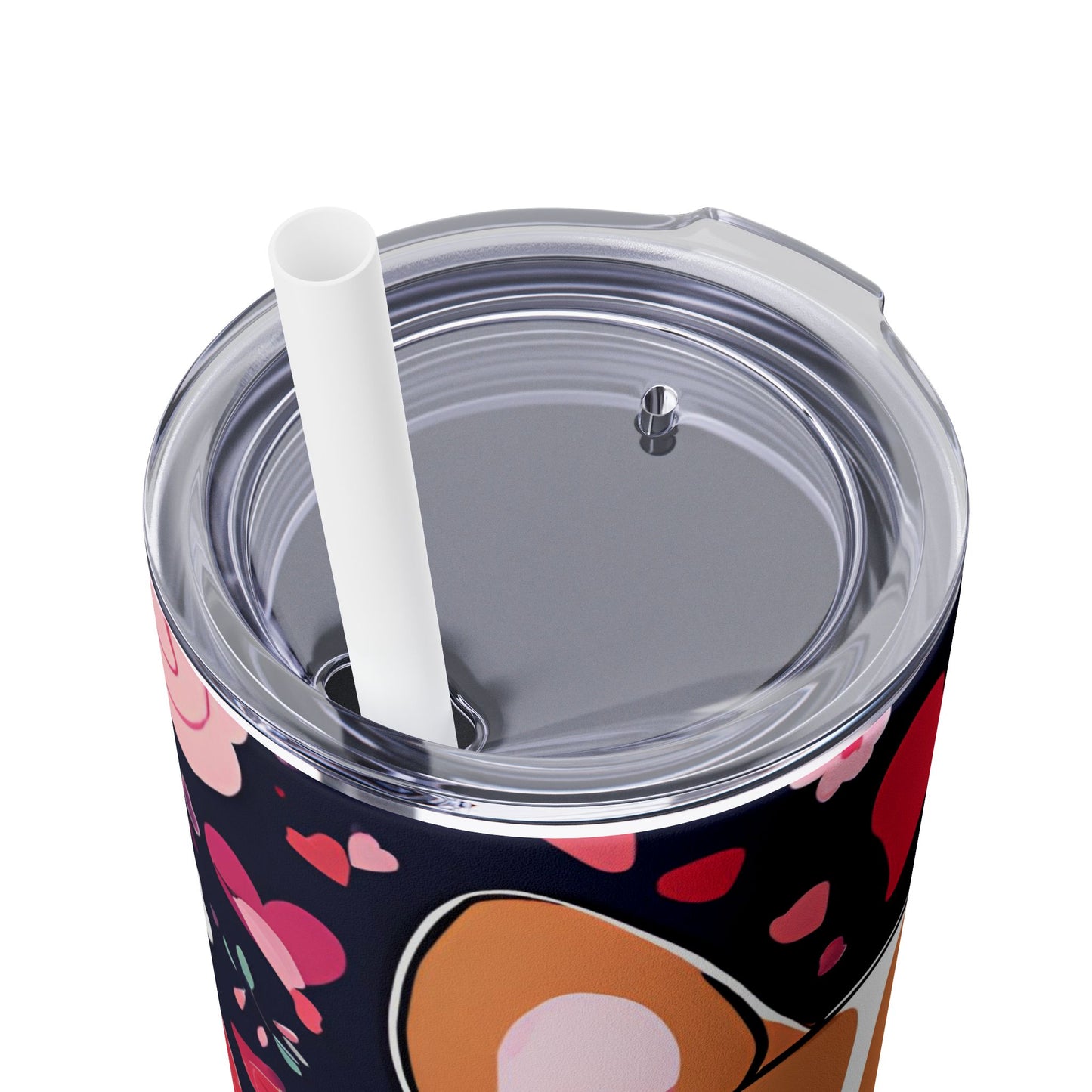 Skinny Tumbler - Corgi Dog Lover Valentine Gift