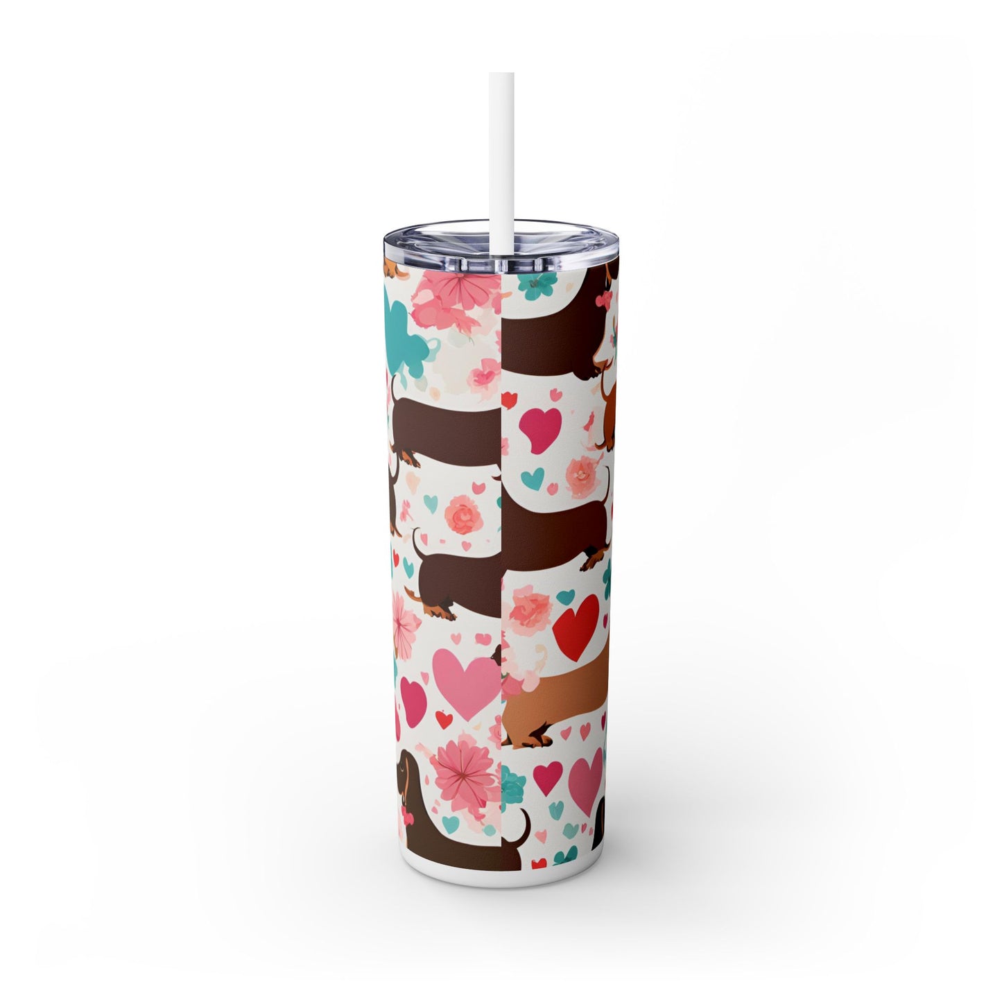 Skinny Tumbler - Dachshund Dog Lover Valentine Gift