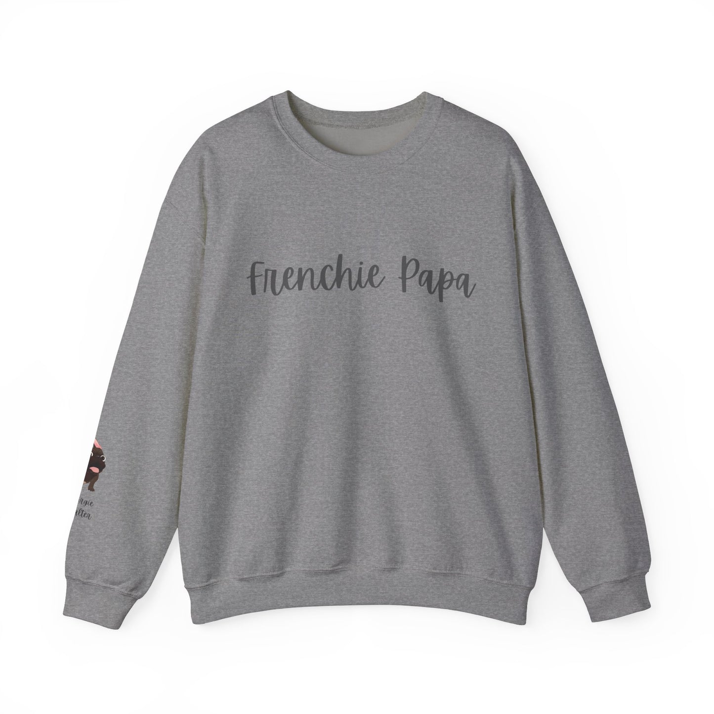 Customizable French Bulldog Dad Sweatshirt - Unisex Heavy Blend Crewneck