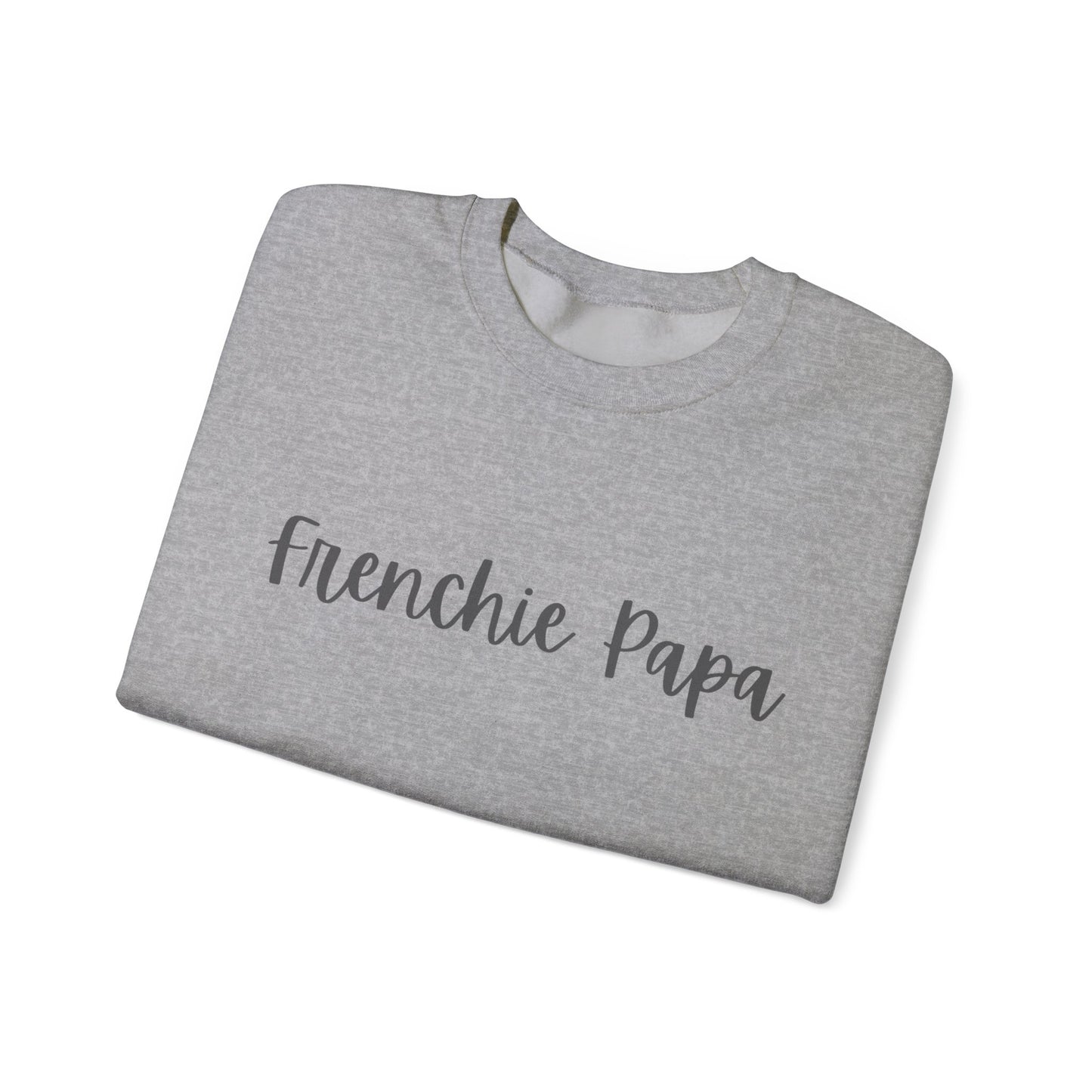 Customizable French Bulldog Dad Sweatshirt - Unisex Heavy Blend Crewneck