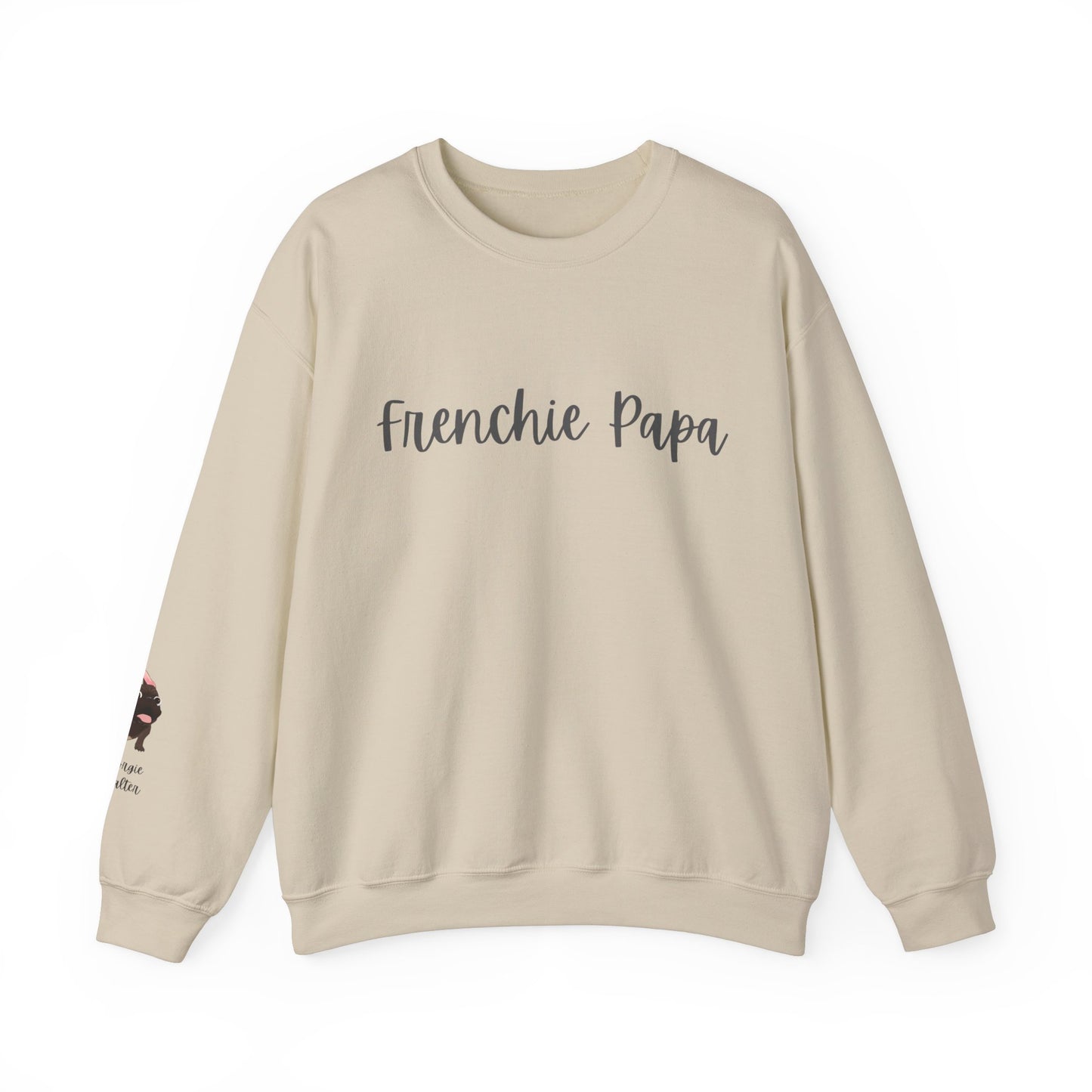 Customizable French Bulldog Dad Sweatshirt - Unisex Heavy Blend Crewneck