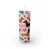 Skinny Tumbler - Dachshund Dog Lover Valentine Gift