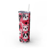 French Bulldog Lover Skinny Tumbler Valentine Gift