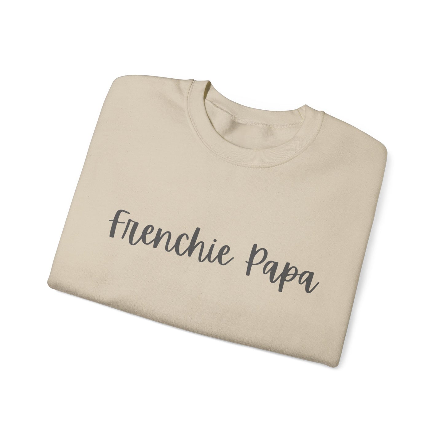 Customizable French Bulldog Dad Sweatshirt - Unisex Heavy Blend Crewneck