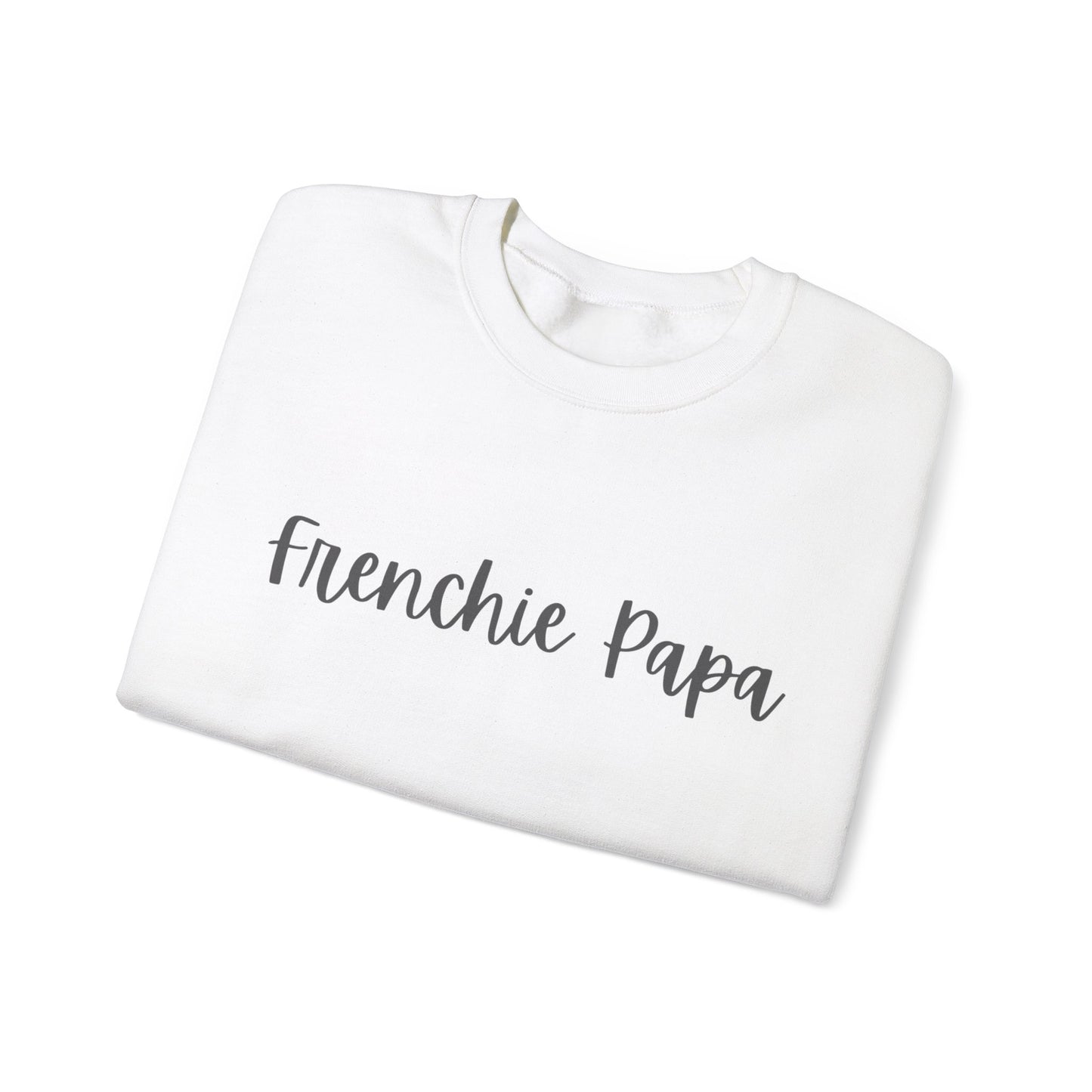 Customizable French Bulldog Dad Sweatshirt - Unisex Heavy Blend Crewneck