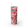 Cutest French Bulldog Lover Valentine Skinny Tumbler - Dog Lover Gift