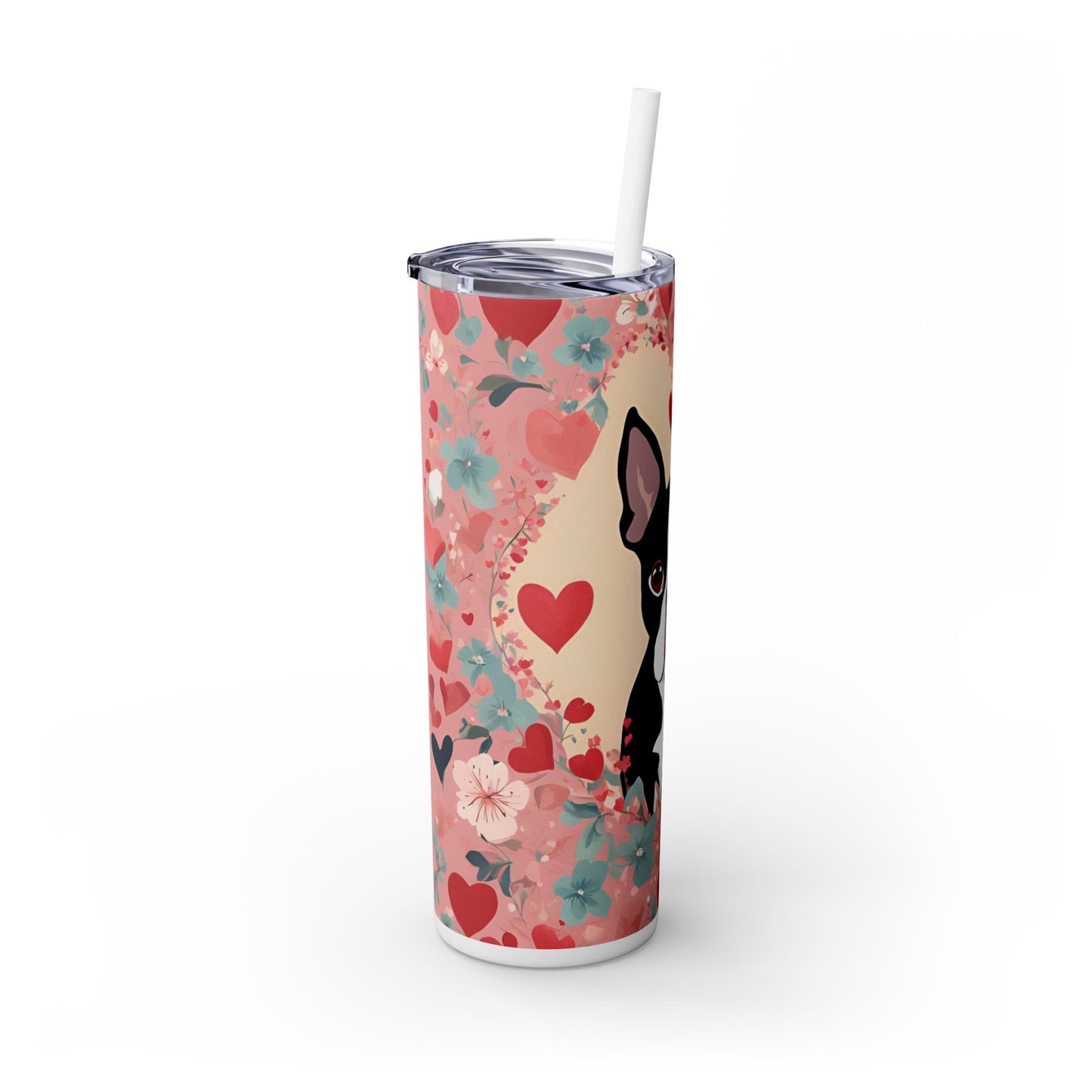 Skinny Tumbler Boston Terrier Dog Lover Gift