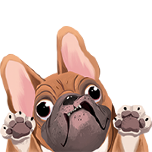 French Bulldog Mini Decal