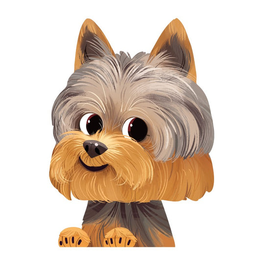 Yorkshire Terrier Car Sticker Decal